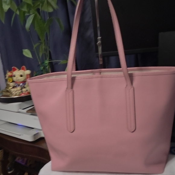 FURLA Tote, Pink- EUC - Picture 2 of 11